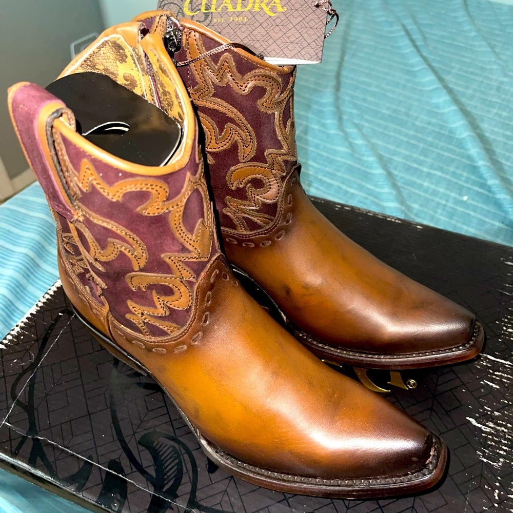 Cuadra, genuine leather boots